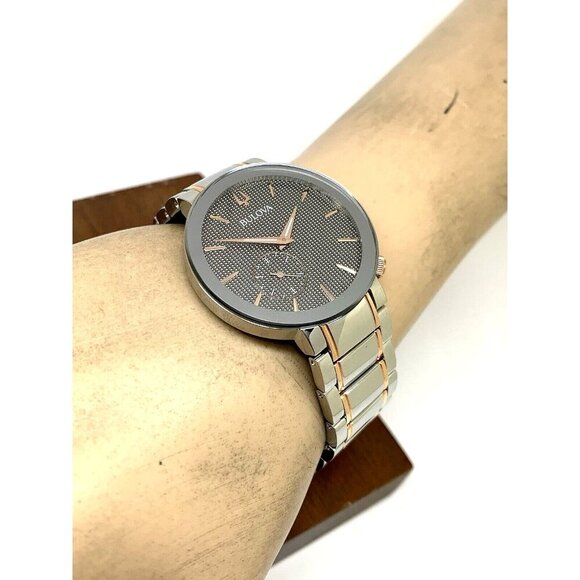 Bulova Women's Watch 98L309 Latin Grammy Edition Gray Dial Rose Gold Silver - Picture 6 of 14